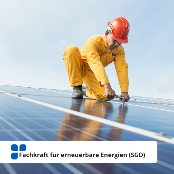 Fachkraft für erneuerbare Energien (SGD)