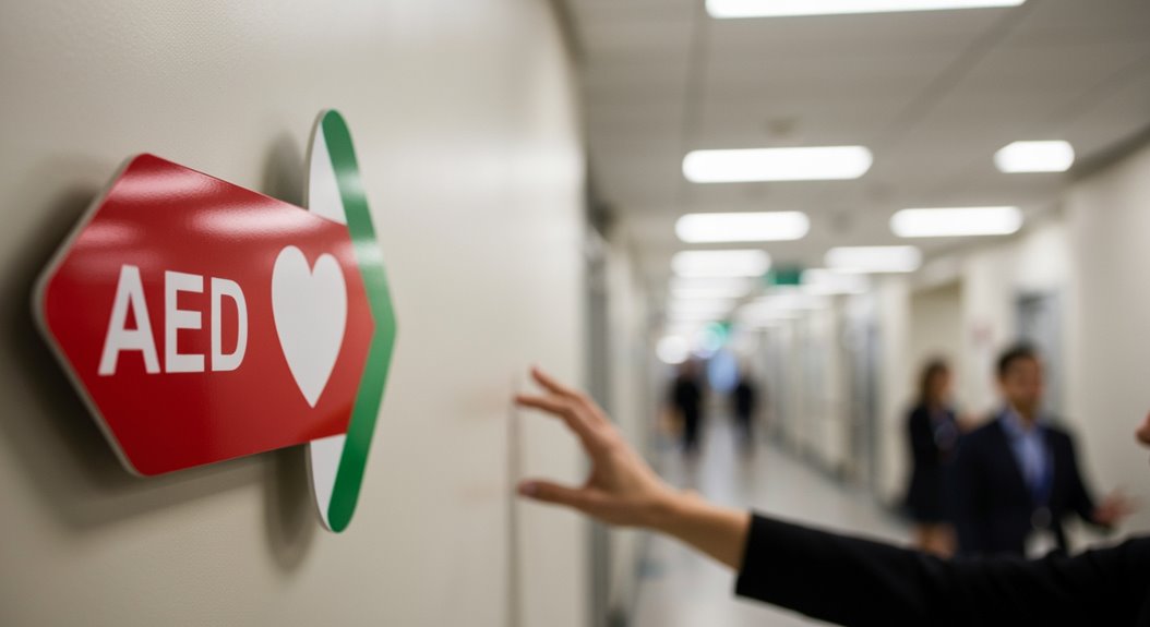 AED-Standort-Sichtbarkeits-Checkliste