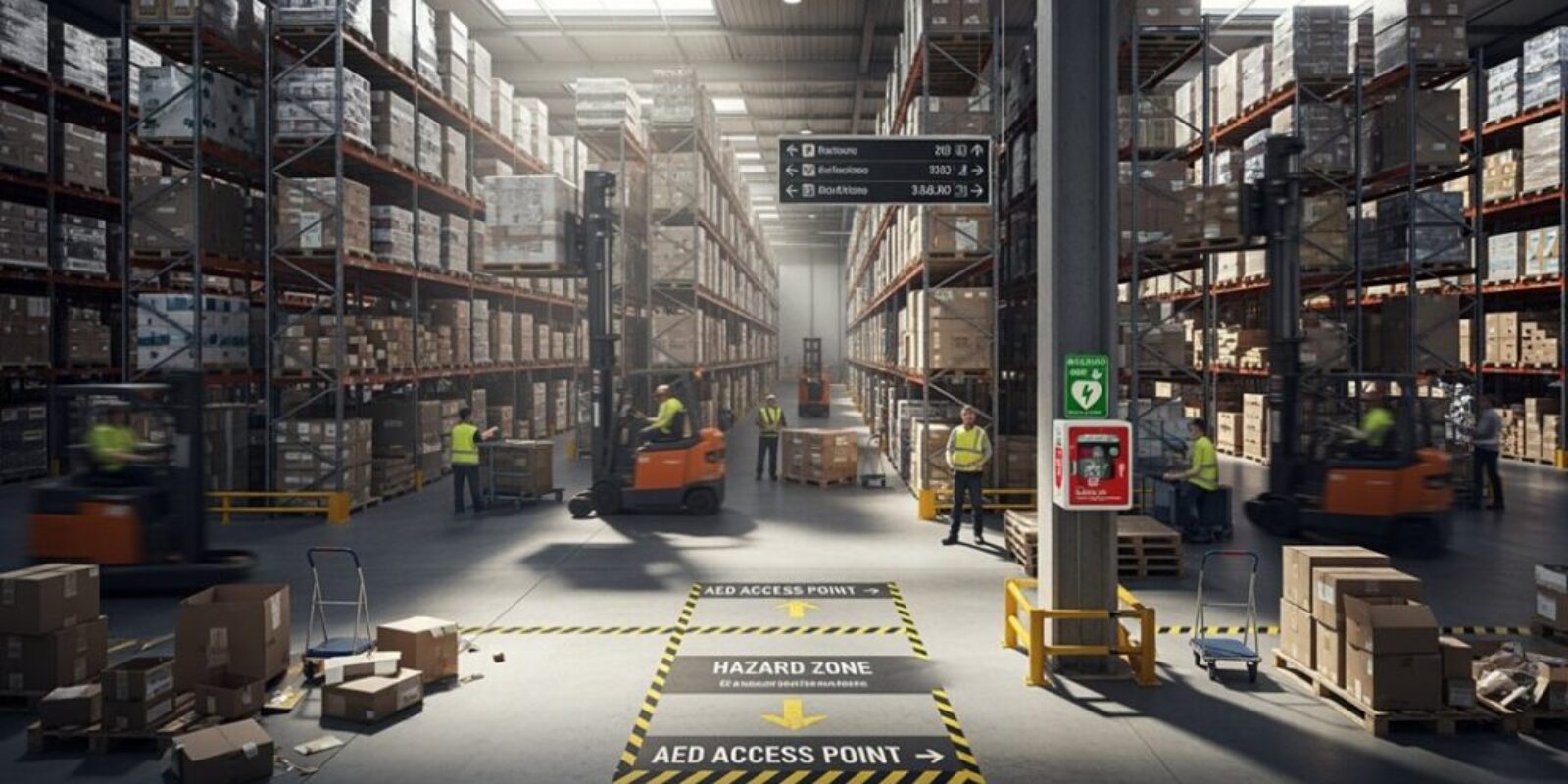 AED‑Platzierung in der Logistik
