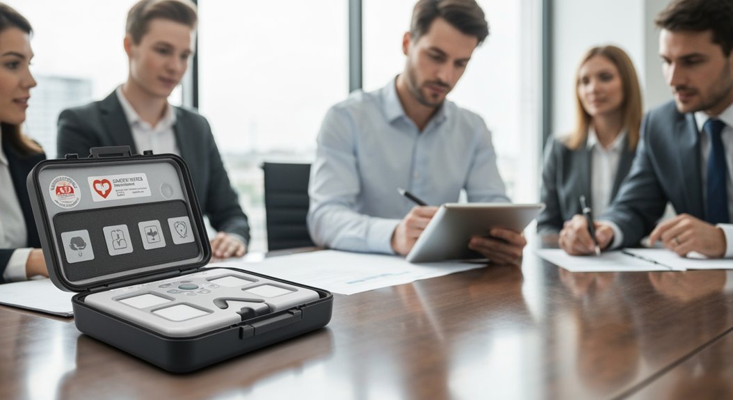 Bewerten Sie die AED-Funktionen auf Übereinstimmung