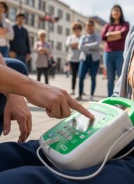 Defibrillatoranzahl nach Fläche