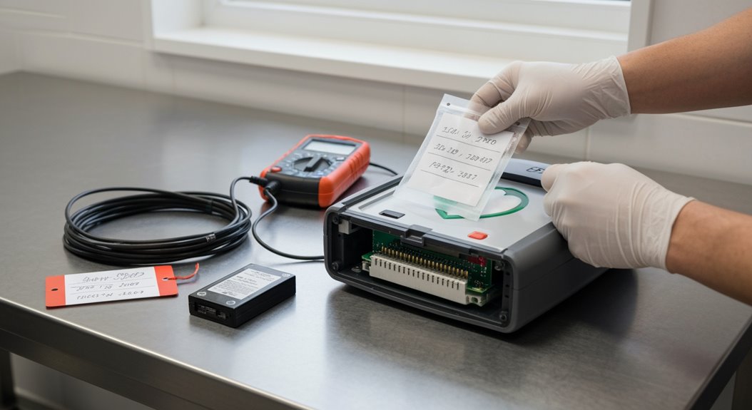 Defibrillator Arbeitsplatzinspektionsprotokoll
