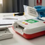 Defibrillator Arbeitsplatz-Wartungsgrundlagen
