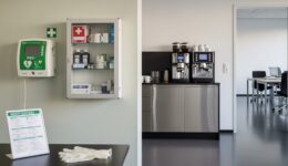 Defibrillatoren an Arbeitsplätzen optional