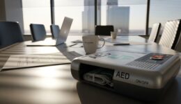 Büro braucht einen AED