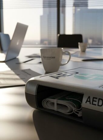 Büro braucht einen AED
