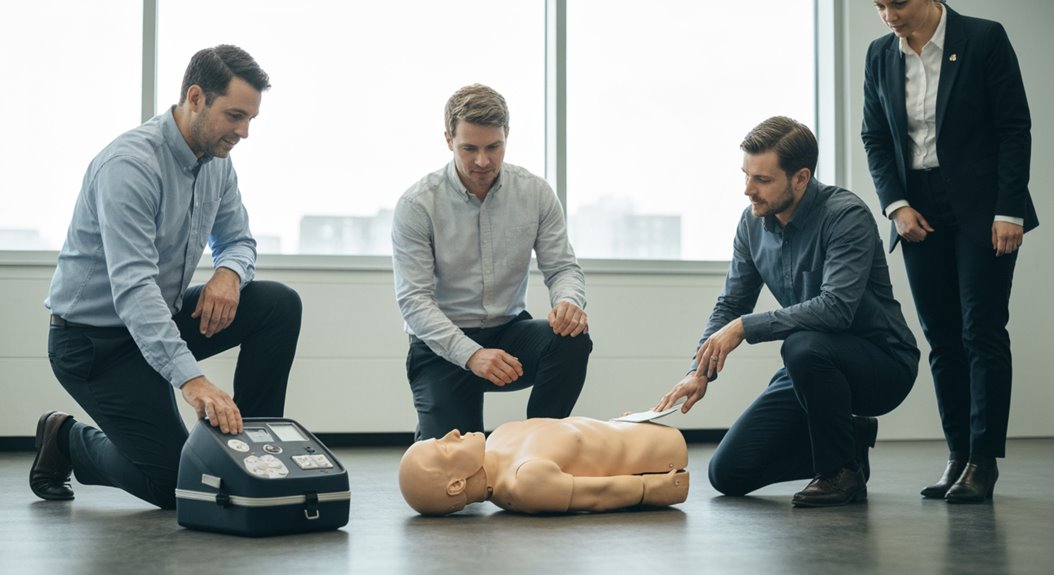 praktische betriebliche AED-Bereitschaft
