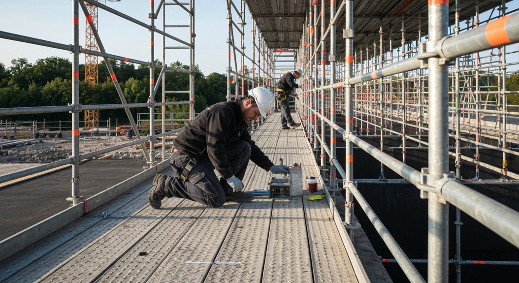 systematische Checkliste für Gerüstinspektionen