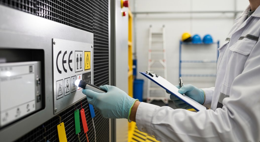 Sichtbarkeit und Konformität der Beschilderung überprüfen