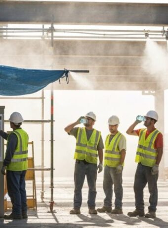 Sicherheit am Arbeitsplatz bei sommerlicher Hitze