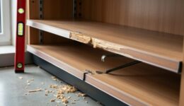 Regalreparatur erforderlich