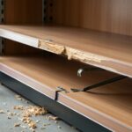 Regalreparatur erforderlich
